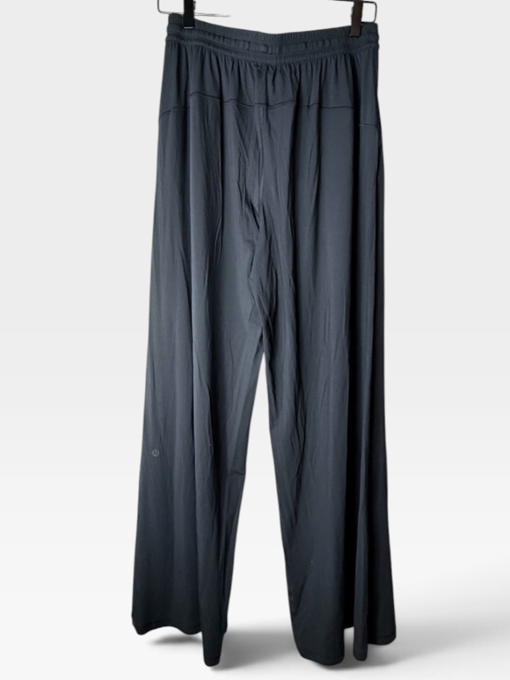 Lululemon Modal High Rise Wide Leg Lounge Pant Women's Size 8 Black (A1) - Picture 5 of 10